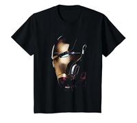 Avengers Endgame Avenge The Fallen Iron Man Camiseta, Niños, Negro, 4 años