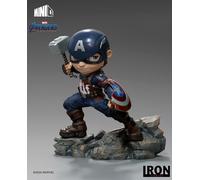 Avengers Endgame Captain América Minico PVC Figura Iron Studios