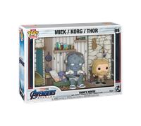 Avengers Endgame de Thor Casa ( Miek ,Korg ,Thor) Pop Marvel Moment Deluxe Funko