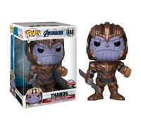 Avengers Endgame Super Sized Funko Pop Movies Vinile Figura Thanos 25 Cm