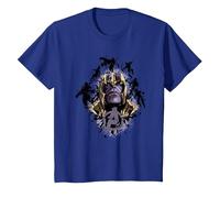 Avengers Endgame Warlord Thanos Camiseta, Niños, Azul Real, 10 años