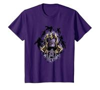 Avengers Endgame Warlord Thanos Camiseta, Niños, Morado, 2 años