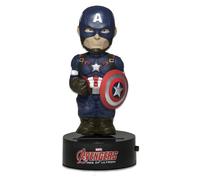 Avengers Figura Capitán América 16cm Body Knocker Bobble Neca