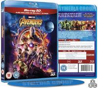 Avengers: Infinity War [Blu-ray 3D + Blu-ray] [Region Free]