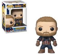 Avengers Infinity War Pop Movies Vinile Figura Captain America 9 Cm Funko