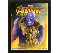 Avengers Infinity War - Poster 3D Thanos