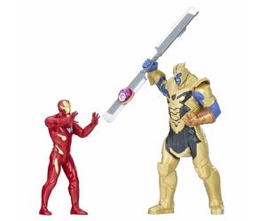 Avengers Infinity War : Set de combate Thanos vs Iron Man