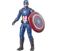 Avengers Marvel Capitán América - Figura de acción de superhéroe de Marvel a escala de 6 pulgadas