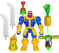Avengers MixMashers Marvel, Thanos, Figura Deluxe Personalizable Mix-and-Match Accesorios