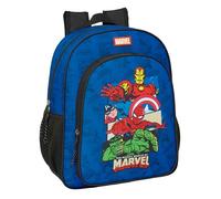 AVENGERS - Mochila Escolar Niño, Mochila Infantil, Adaptable a Carro, Ideal para Niños en Edad Escolar, Cómoda y Versátil, Calidad y Resistencia, 32x12x38 cm