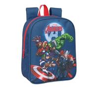 AVENGERS - Mochila Infantil, Mochila Niño, Mochila Escolar, Adaptable a Carro, Ideal para Guardería, Cómoda y Versátil, Calidad y Resistencia, 22x10x27 cm