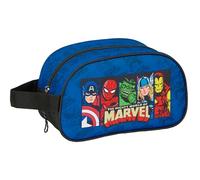 Avengers - Neceser Escolar Infantil Mediano con Asa, Neceser Infantil, Adaptable a Carro, Fácil Limpieza, Cómodo y Versátil, Calidad y Resistencia, 26x12x15 cm