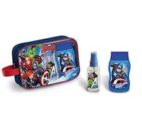 Avengers Neceser Infantil, Contiene Eau de Toilette 50 Vap mas Gel Champu 2 en 1 de 200 ml Lorenay Avengers 200 ml