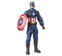 Avengers - Marvel Avengers Titan Hero Series - Figura de acción de Capitán América de 30 cm, Edad: 4+