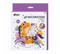 Avenir 6305069 Pegasus 3D Decoración Kit Creativo, Kit de manualidades para niños a partir de 5 años