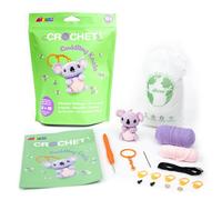 Avenir Kit de abalorios de ganchillo para principiantes (koala de puddling)
