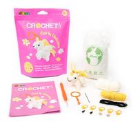 Avenir Kit de abalorios de ganchillo para principiantes (unicornio rizado)