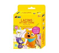 Avenir My First Lacing Kit | Little Pets | Mejora las habilidades de costura y costura | Diversión creativa para niños a partir de 3 años, amarillo