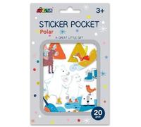 Avenir: Set de pegatinas de oso polar - 20 piezas
