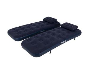 Avenli 3-in-1 CB - Cama de Aire con cabecera para 2 Personas/Cama Individual Alta, 2 Camas de 191 x 73 x 22