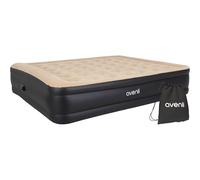 AVENLI Cama Hinchable Colchón autohinchable 2 plazas 203x157x47cm Cama de Invitados con Bomba integrada Superficie de Descanso Extra Alta y Aterciopelada para Camping y hogar