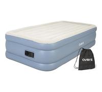 AVENLI Colchón hinchable autoinflable tamaño doble 191 x 99 x 46 cm, 1 persona, I-Beam, autoinflable, hasta 100 kg, color gris, cama de invitados para camping al aire libre - Colchón hinchable para 1