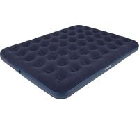 AVENLI Colchón hinchable de matrimonio 203 x 152 x 22 cm - Queen Size 2 personas Coil-Beam, flocado, hasta 250 kg, cama inflable camping & invitados, azul