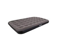 AVENLI Colchón Hinchable Double-Size 191x137x22 cm, 2 Personas, Coil-Beam, Flocado Hinchable, hasta 300 kg, Gris, Camping Cama supletoria Exterior - colchón Hinchable para 2 Personas