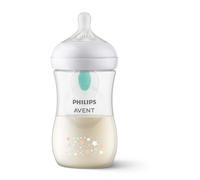 Philips AVENT Natural Response SCY673/82 Biberón AirFree 260ml, deco estrellas, tetina T3