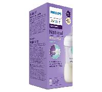 Philips AVENT Natural Response SCY673/01 Biberón Airfree 260ml, tetina T3, 1m+