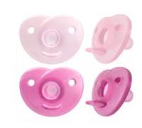 AVENT Chupete Soothie para Niña 0-6 Meses, Pack de 2 Unidades, Modelo SCF099/22