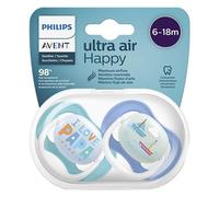 Avent Chupete Ultra Air 6-18m Mixed Love Pap Pack de 2