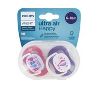 Avent Chupete Ultra Air I Love Papa 6-18M 2uds