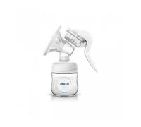 Philips Avent Extractor de Leche Manual Comfort - Sacaleches con Biberón de 125 ml