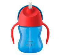 Avent Taza con Pajilla Rojo Azul 200ml