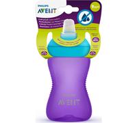 Avent Vaso con Boquilla Blanda para Infantil Morado de 300 ml