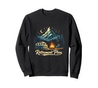 Aventura al Aire Libre Plan de jubilación Camping Cozy Campfire Sudadera