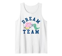 Aventura clásica de Peppa Pig George Dinosaur Raw Dream Team Camiseta sin Mangas