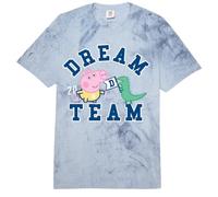 Aventura clásica de Peppa Pig George Dinosaur Raw Dream Team Comfort Colors Adult Heavyweight T-Shirt