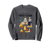 Aventura Costera náutica en Rhode Island Sudadera