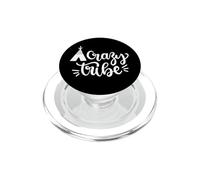 Aventura de Campamento en Crazy Tribe PopSockets PopGrip para MagSafe
