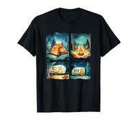 Aventura de camping bajo las estrellas Exploración Camiseta