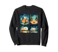 Aventura de camping bajo las estrellas Exploración Sudadera