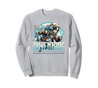 Aventura de Ciencia ficción explorando la Galaxia Paso a Paso Sudadera