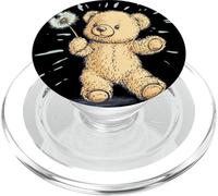 Aventura de diente de león del oso de peluche para diversión en la naturaleza PopSockets PopGrip para MagSafe