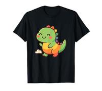 Aventura de Dinosaurio arcoíris. Lindo Dinosaurio Kawaii Camiseta