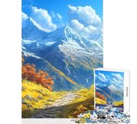 ¡Aventura de Rompecabezas de 1000 Piezas para Adultos! Juego Familiar decoración para el hogar Juguetes cumpleaños y Navidad (50x75cm)