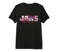 Aventura de Surf de Verano en Jaws Amity Island Camiseta Premium