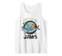 Aventura de Surf en Amity Island Jaws Camiseta sin Mangas