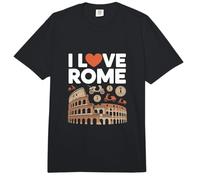 Aventura de Viaje I Love Roma Coliseo Comfort Colors Adult Heavyweight T-Shirt